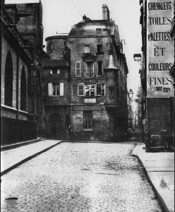 Colin, Marchand de Couleurs, photographed in the 1860s